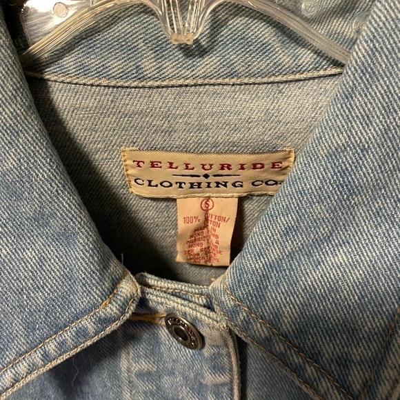 Telluride denim jacket. Size small y2k vibe - Picture 3 of 3